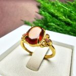 انگشتر نقره زنانه گارنت اصلی