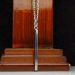 مدال توگردنی مکعبی نقره