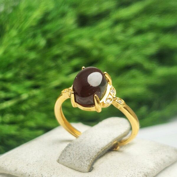 انگشتر نقره زنانه عقیق یمنی اصلی