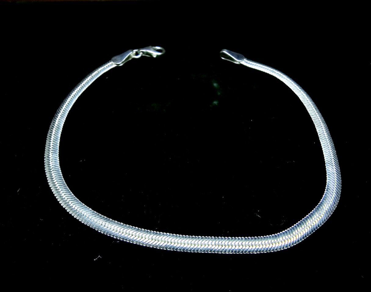 دستبند نقره ترک طرح ماری دستبند نقره ترک طرح ماری