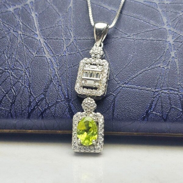 مدال نقره توگردنی آمیتیست اصلی