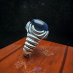 انگشتر نقره آکوامارین آبی اصل - Image 2