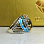 انگشتر نقره شجر طبیعی منظره - Image 2