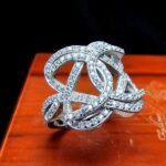 انگشتر نقره زنانه جواهری میکرو