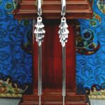 گوشواره آویز جواهری