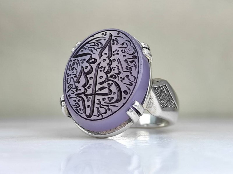 productimage-3492-2.jpg انگشتر عقیق یمنی سوسنی اصل - Image 1