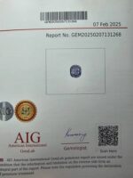 نگین یاقوت کبود اصلی ماداگاسکار